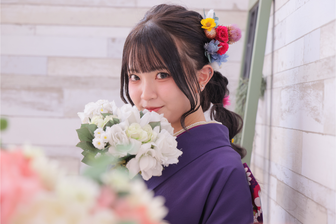 20歳 二十歳 成人式前撮り写真