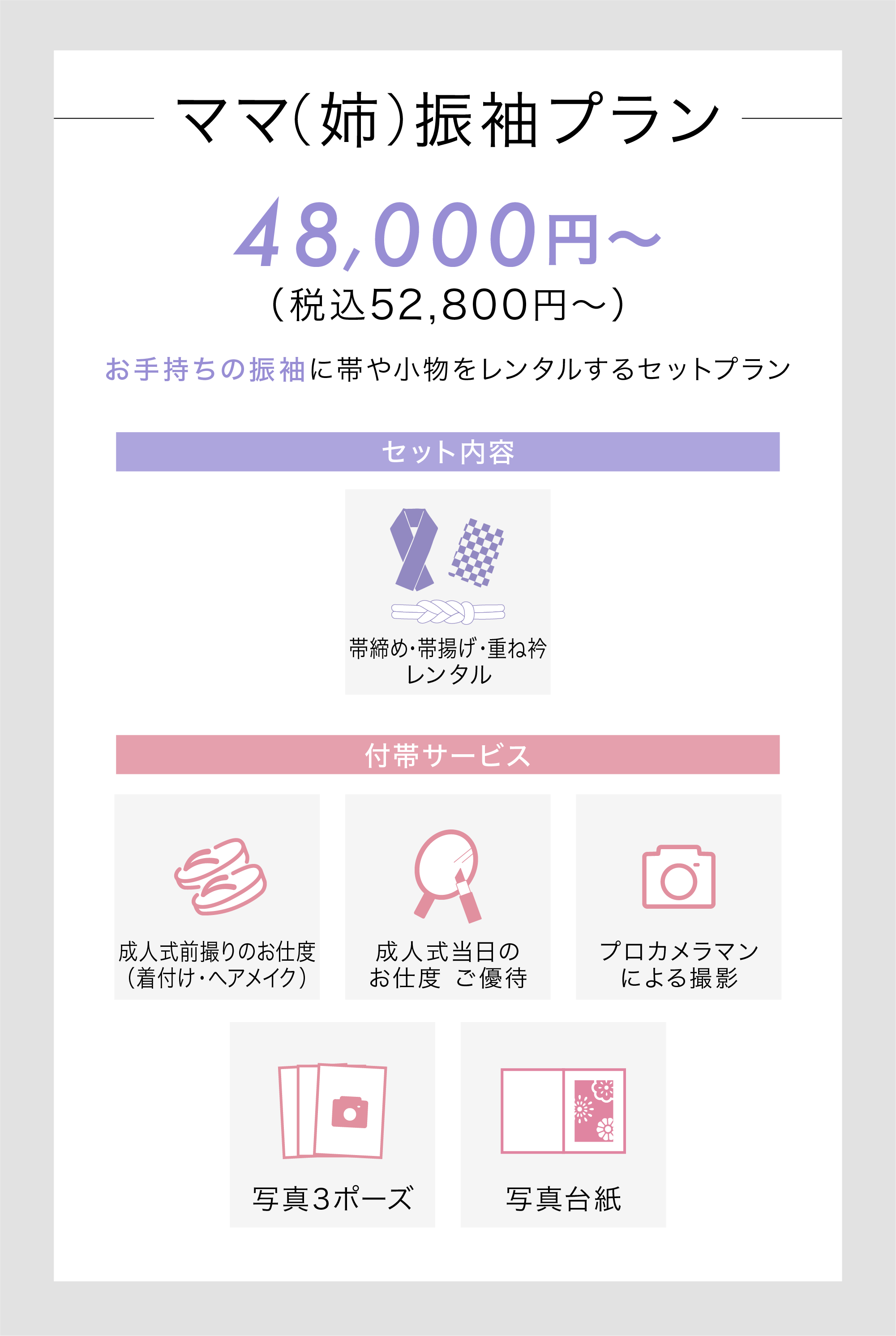 ご購入プラン 詳細