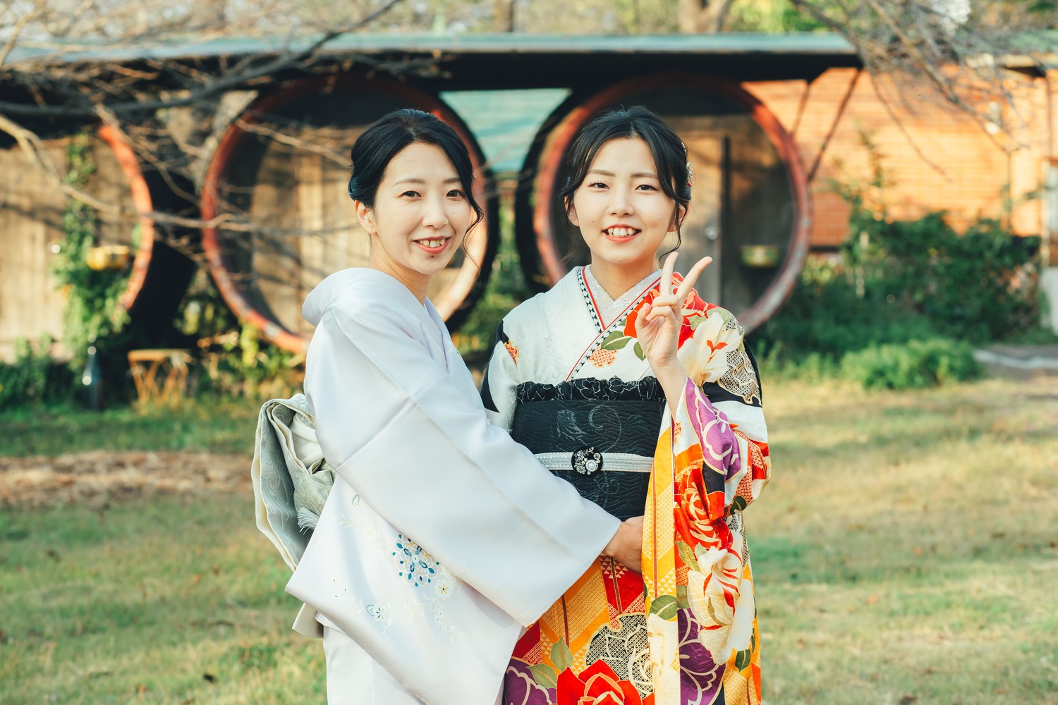 何度でもお振袖を着用出来て、前撮りもできる「ゆとりレンタル」