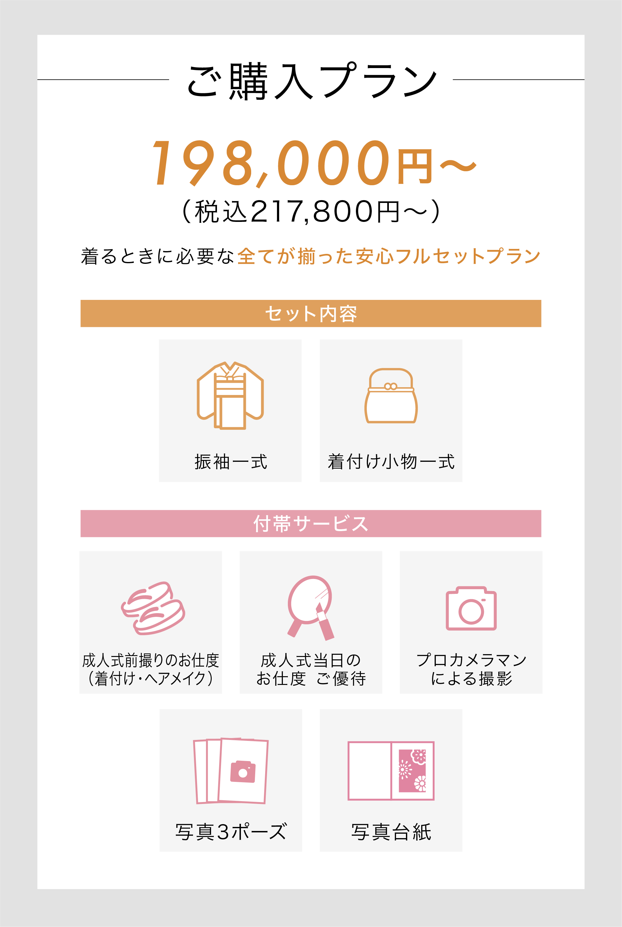 ご購入プラン 詳細